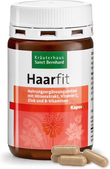 Kräuterhaus Sanct Bernhard Haarfit Supplement For Healthy Hair And Nails 120 Capsules