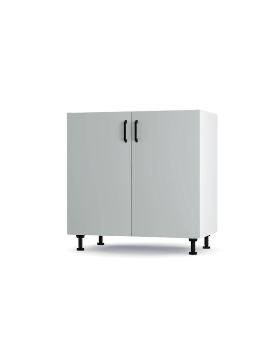 Modest Sink Cabinet Gray 80x48x82cm