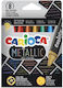 Carioca Buntstifte 8 Metallische Farben 12 Stück