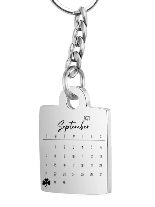 Jt Steel Keychain Plate Engraving Text Dark Color One Side