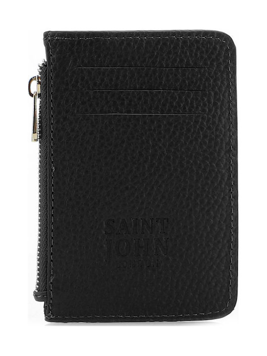 ST Leather Men's Wallet Classic Black