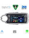 Digital IQ Car Audio System for Toyota Yaris 2011-2020 (Bluetooth/USB/WiFi/GPS/Apple-Carplay/Android-Auto) with Touch Screen 7"