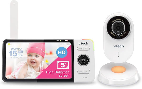 Vtech Безжична бебешка монитор система , двупосочна комуникация и мелодии