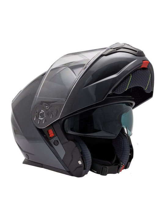 Zen ZN-918 Alb Casca Moto Flip-Up ECE 22.06 1650gr 3179184