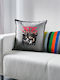 Stray Kids K-pop Band Couch Pillow Gray 100% Cotton Filling Included 50x50cm
