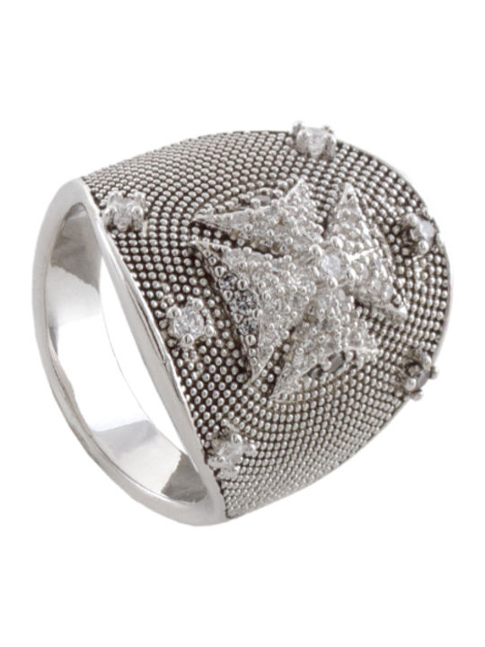 Oxette Damen Ring mit Zirkonia