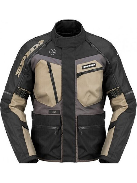 Spidi Ridemaster H2Out Winter Men's Motorcycle Jacket Waterproof Brown