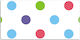 Desk Pads Daily Organization Colored Dots 100x5...