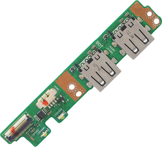 USB Board I O USB I O Board Laptop Asus Vivobook 15 F512UA X512UA X512DK X712DK X512DK-EJ045 S512DK P3500FA 90NB0K80-R10010 90NB0LZ0-R1001 Controller Daughter Board Code 1-BRD293