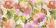 Desk Protector Scratches Painted Flowers 100x50 Cm