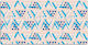 Desk Protector Decorative Print Triangle Type 1...