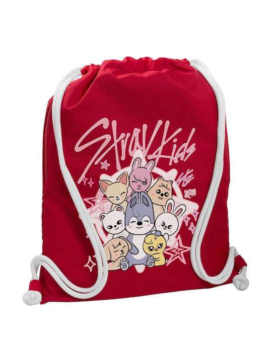 Koupakoupa Stray Kids Bag Pouch Bag Red 48cmx40...
