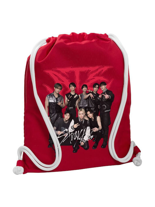 Koupakoupa Stray Kids Bag Pouch Bag Red 48cmx40...