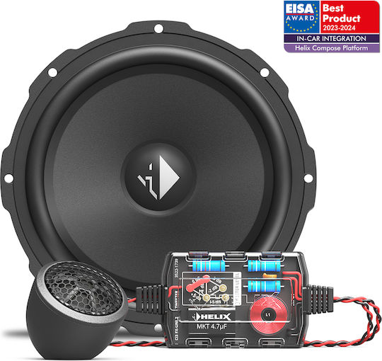 Helix Car Speaker Set Ci3 K165.2FM-S3 MK2 6.5" with 100W RMS (2 Way)