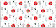 Vinyl Desk Pad Protection Wear Red Poppy Field ...