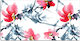 Vinyl Desk Pad Smooth Mouse Movement Floral Des...