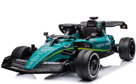 F1 Aston Martin Cu Un Loc Cu Telecomandă Licențiat 24 Volt Albastru Pentru 3+ Ani