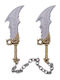 Ключодържател Метален God War Blades Chaos 10 См A11787