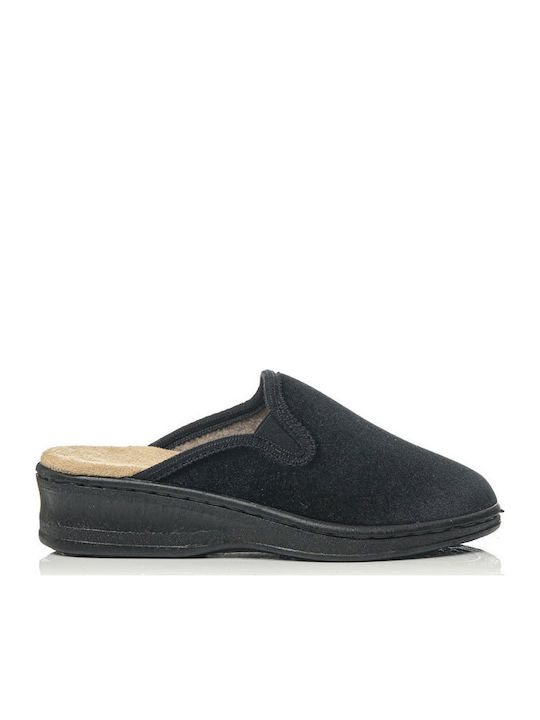 Anatomische Damen Hausschuhe Schwarze