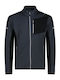 Herren Fleecejacke Schwarz