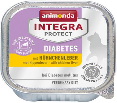 Animonda Integra Protect Diabetes Nasses Katzenfutter 100gr Kaninchen