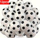 Satz 12 Große Luftballons Thema Fußballball