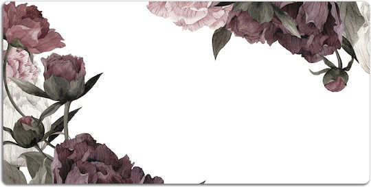 Covoraș Decorativ De Birou Protecție Suprafață Bujor 120x60 Cm
