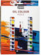 Pebeo Popart Ölfarben Set 23x10ml 15ml Weiß