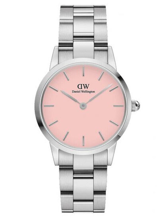 Daniel Wellington Ρολόι Μπαταρίας με Μεταλλικό Μπρασελέ