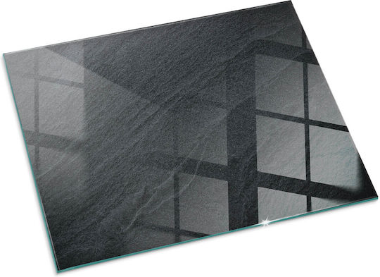 Glas Schutz Für Kaminboden Vor Naturstein Optik 80x60 Cm