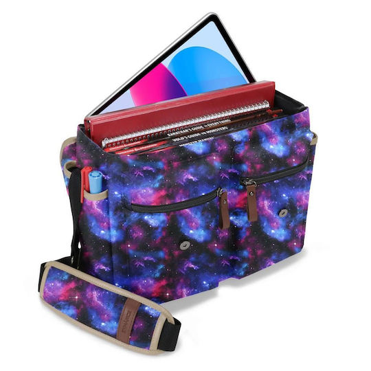 Enhance Designer Edition Dnd Bag Stylish Rpg Player's Messenger Bag Galaxy