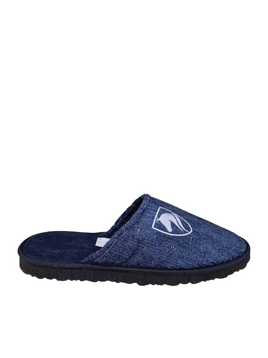 Papavramidis Winterliche Herrenhausschuhe Blau