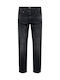 Men's Jeans Pants Washed Black Anthracite