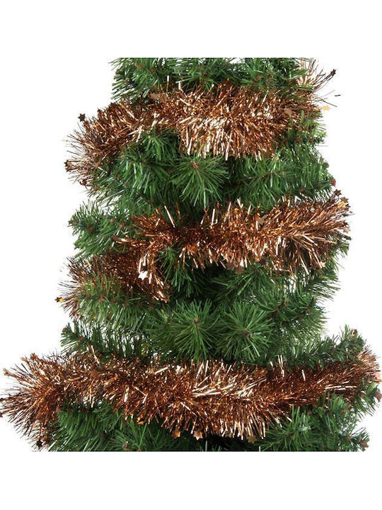 Jumbo Crăciun Panglică Plastică Bronz 10x300cm 1buc