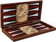 La Belle Maison Wooden Handmade Backgammon with Pawns 25x25cm D1937
