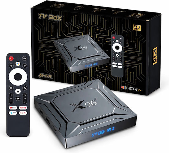 TV Box X96Q M200 4K UHD with WiFi 2GB RAM and 16GB Storage Space with Operating System Android 14.0