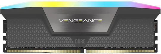 Corsair Vengeance RGB 8GB DDR5 RAM с Скорост 5200 за Настолен Компютър