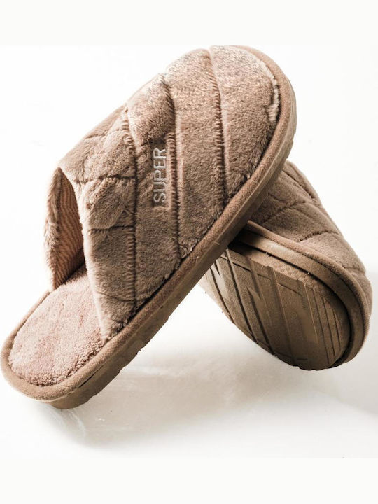 Men's Slipper Beige