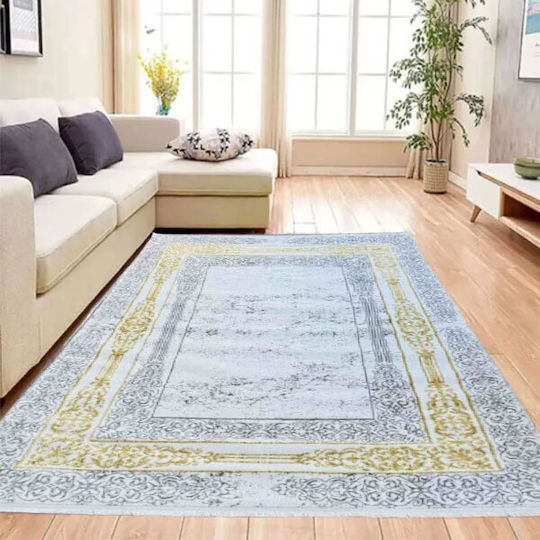 SpitiBazaar Rug Rectangular Gray