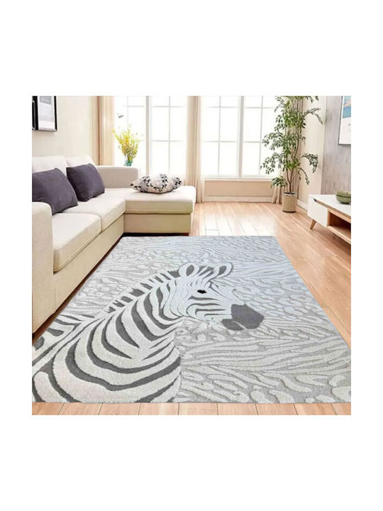 SpitiBazaar Χαλί Ορθογώνιο Γκρι 160x230cm