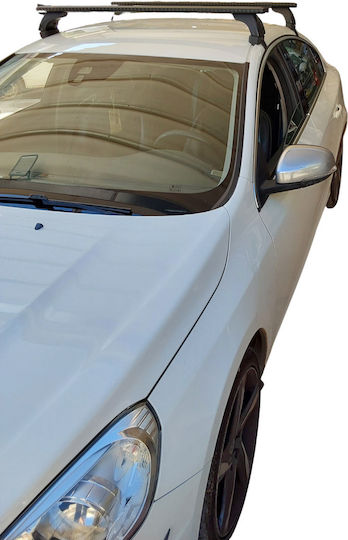 Nordrive Μπάρες Οροφής Αλουμινίου για Volvo S60 2010-2018 (Σετ με πόδια)