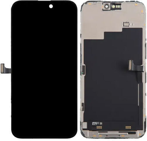 Οθόνη OLED Soft mit Touch-Mechanismus für iPhone 15 Pro Max (Schwarz)