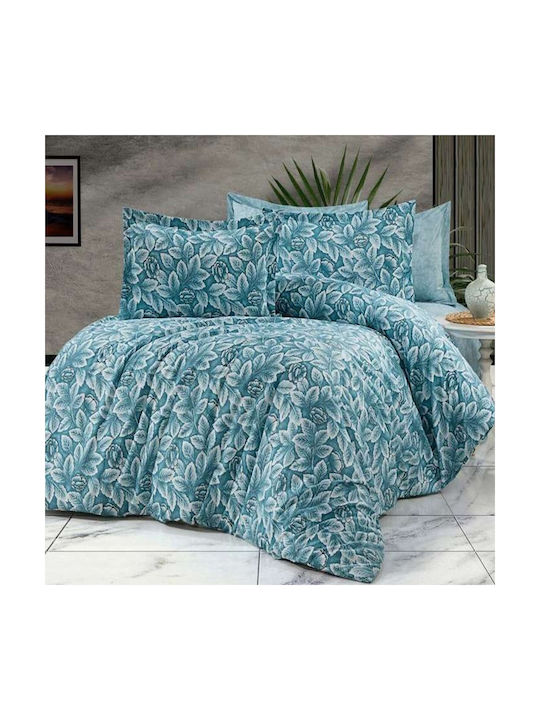 MayHome Kissenbezug-Set mit Umschlagumschlag Floral 50x70cm.