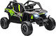 Kawasaki Buggy Cu Un Loc Cu Telecomandă Licențiat 12 Volți Negru