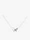 Necklace with design Butterfly from Silver