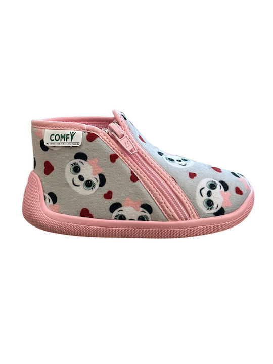 Comfy Anatomic Kids Slippers Boots Gray