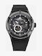 Louis XVI Herrenuhr 45mm Automatisch mit Schwarz Kautschukarmband
