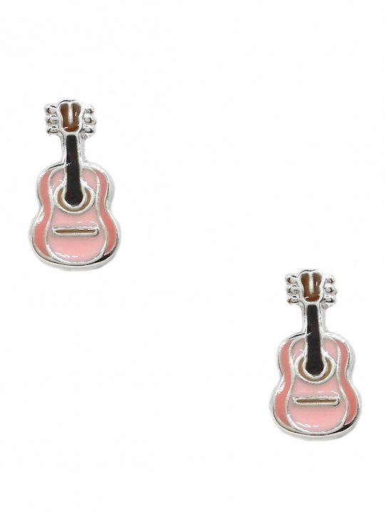 Polytimo Kids Earrings Studs from Silver