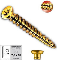 Fisco Bolțuri de ciment Torx cu Diametru M7.5 și Lungime 122mm