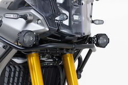 Sw-motech Light Kit Led Εμπρός Evolution Δεξιό Αριστερό Nsw.06.799.61100/b Διάφανο Κρύσταλλο 1τεμ Μαύρο